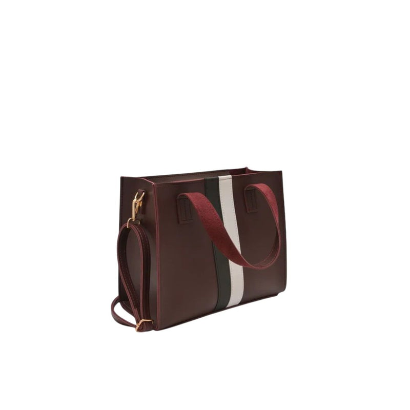 Greft Maroon Stylish Hand Bag For Women